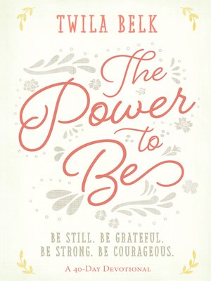 cover image of The Power to Be